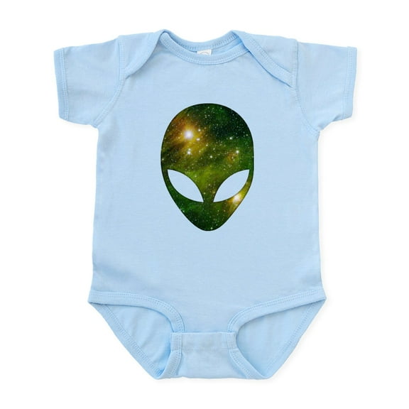 CafePress - Alien Cosmic Body Suit - Baby Light Bodysuit, Size Newborn - 24 Months