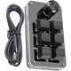 thumbnail image 4 of Mini teclado mecánico para juegos con una sola mano, teclado personalizado USB de 6 teclas con perilla, acceso directo programable, 4 of 4