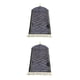 thumbnail image 4 of Naiovety Alfombra musulmana de moda, alfombras de moda, regalo de cumpleaños de boda Eid Negro 65x110cm 2Conjunto, 4 of 6
