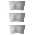 thumbnail image 4 of Darzheoy Strapless Bras for Women Stretch 3Pack Bra Plus Size Strapless Bra Comfort Wire Free Bra Bras for Women 46/C-DDD, 4 of 4