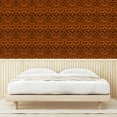 thumbnail image 4 of Ambesonne Safari Peel & Stick Wallpaper for Home, Jungle Tiger Skin Stripes, 13"x36", Orange and Charcoal Grey, 4 of 6