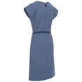 thumbnail image 2 of Trespass Womens Casual Dress Lidia - Cap Sleeves, Round Neck with Soft Pleat, Yarn-Dyed Stripe, Tie Belt at Waist, 2 Hand Pockets, Keyhole Button Fastening at Back, 2 of 8