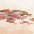 thumbnail image 3 of Vess, June Erica 20x20 Black Modern Framed Museum Art Print Titled - Rose Coast I, 3 of 5