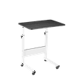 Oyajia Laptop Table Adjustable Height Standing Computer Desk Portable Stand up Work Station Cart
