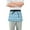 Daisies Rainbow Cloud, variant on Biloba Leaves Outline Server Apron with 3 Pockets Waterproof Waitress Waist Short Apron for Man Woman 12 Inches
