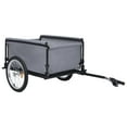 thumbnail image 5 of vidaXL Two Wheel Bicycle Cargo Trailer, Black and Red, 5 of 34
