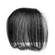 thumbnail image 1 of Extensiones de cabello con clip de una pieza, flequillo fino, postizos naturales (negro), 1 of 5