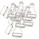 thumbnail image 1 of Sujetadores de clip de metal Hugo 2x para tirantes chaquetas monos cinturones, 1 of 10