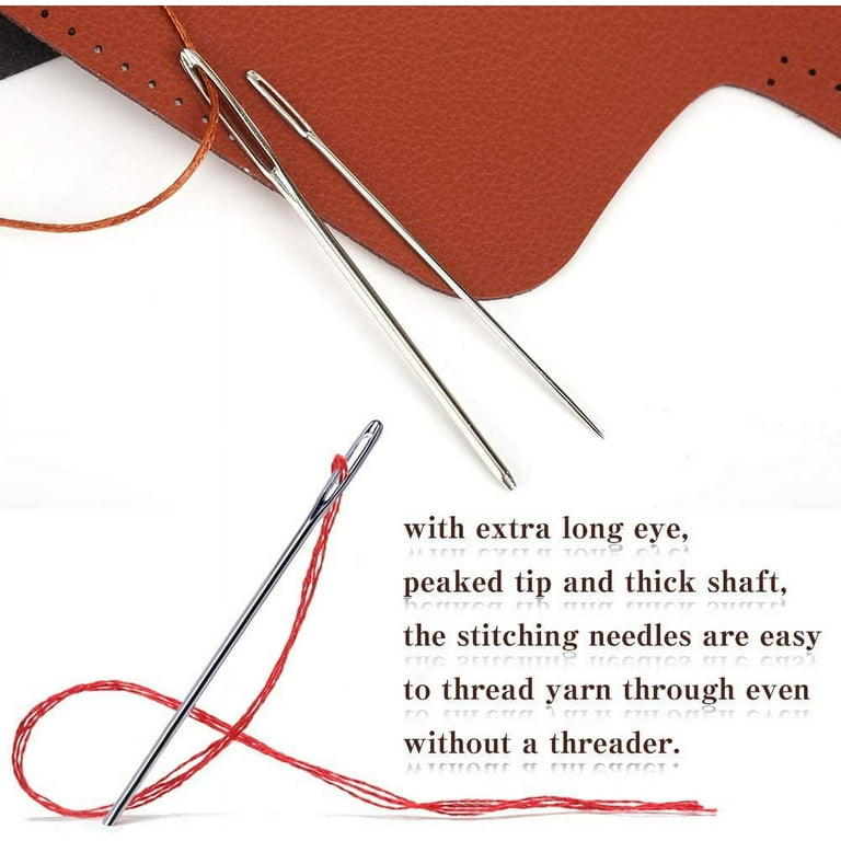 29 PCS Large Eye Sewing Needles-20 PCS Sewing Sharp Needles and 9 PCS Large  Eye