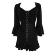 thumbnail image 1 of Dare To Wear Victorian Gothic Boho Women's Cabaret Corset Top S - 5x, 1 of 2