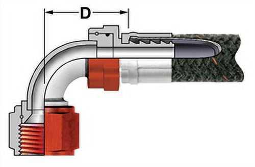 Aeroquip FBA0800RL AQP Reeled Hose