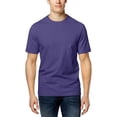 thumbnail image 1 of Club Room Camiseta básica con cuello redondo para hombre, Púrpura, X-Large, 1 of 1