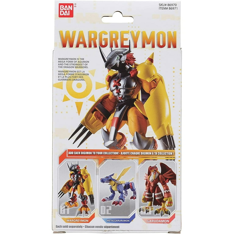 Bandai America: Shodo Digimon WarGreymon Action Figure Bandai America: Shodo Digimon WarGreymon Action Figure