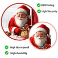 thumbnail image 4 of 3D Christmas Santa Claus Window Stickers Holiday Decorative Vinyl Clings for Glass Doors Windows Store Displays and Home Decor Stereoscopic Effect Stickers Festive Decoration, 4 of 7