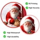 thumbnail image 4 of Pegatinas navideñas 3D para ventanas | Decoraciones festivas para puertas y ventanas de tiendas | Calcomanías estáticas de PVC multicolor | Fáciles de aplicar y quitar, 4 of 5
