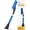 Blue, variant on EcoNour 27" Aluminum Ice Scrapers for Car Windshield | Car Snow Scraper Window and Snow Brush with Ergonomic Foam Grip Winter Accessories (Orange)