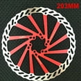 thumbnail image 3 of Bike Brake Rotor Disc Brake For Shiman-O Alivio/Deore Mtb 1 - Does Not Contain Composite Wood Blue 203, 3 of 8