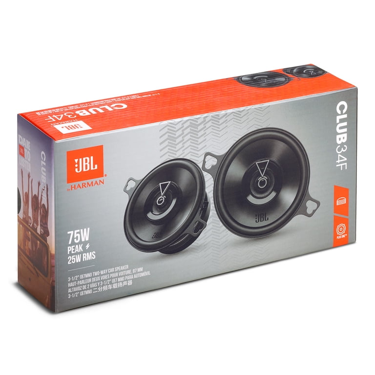 JBL Club 44F 4 Inch 2 Way Car Speakers - Pair - Walmart.com