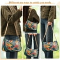 thumbnail image 4 of FORMRS Womens Shoulder Bag with Chain Strap Clutch Purse Cute Tote Handbag, Green Goldfish, 4 of 7