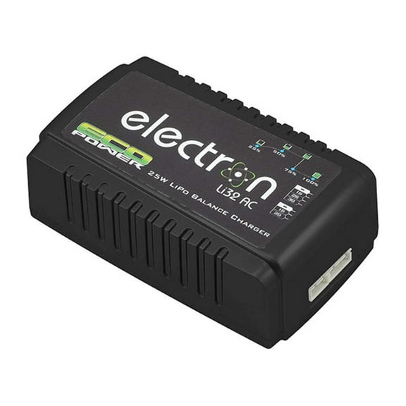 EcoPower "Electron Li32 AC" LiPo Balance Battery Charger (2-3S/2A/25W)