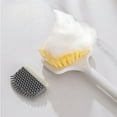 thumbnail image 4 of Long Handle Foot Cleaning Brush for Exfoliation and Massage Soft Bath Shower Tool with Ergonomic Grip Skin Spa, 4 of 6