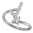 thumbnail image 4 of Minnieouse Anillo abierto con letras mayúsculas de cobre, anillos ajustables portátiles para interiores y exteriores, compras de oficina, maquillaje j 10piezas Minnieouse CBP132329, 4 of 4