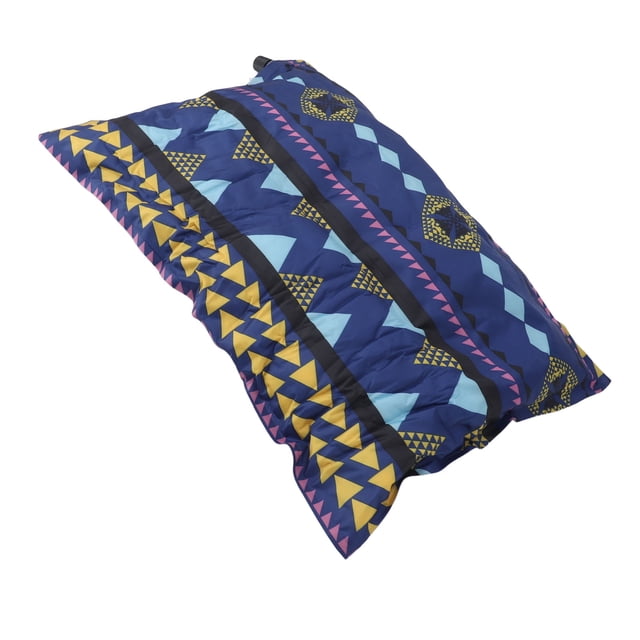 Almohada inflable ligera y colorida de pvc, almohada inflable de viaje, almohada inflable, inflamación automádica automática, portátil y elegante para acampar, viajar, semberismo