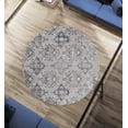 thumbnail image 3 of United Weavers Cascades Area Rug 2601 10560 Leavenworth Blue Petals Vines 5' 3" x 7' 2" Rectangle, 3 of 3