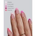 thumbnail image 3 of Press On Nails BtartBoxNails XCOATTIPS Short Almond Pink, 3 of 6