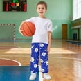 thumbnail image 6 of joogoo Baseball Art Pattern Boys' Sweatpants Jogger Pants 9-10Y, 6 of 8