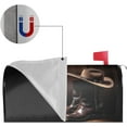 thumbnail image 3 of Vintage American Western Cowboy Hat and Boot Mailbox Covers Magnetic Post Box Cover Wraps Large Size 25.5x21 Inches for Garden Yard Decor, 3 of 6
