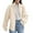 White, variant on Ediodpoh Cardigan Sweaters for Women Sweater Coat Casual Zip up Stand Collar Long Sleeve Outerwear Navy