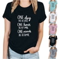 thumbnail image 4 of WREESH Women's Fashion Short Sleeve T-Shirts Cute Summer Tops with Graphic Print and Crew Neck Mint Green, 4 of 5