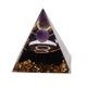 thumbnail image 1 of Herramienta de meditación Tauro Pirámide de cristal de 5 cm para curación, equilibrio de chakras y energía del zodíaco, 1 of 8