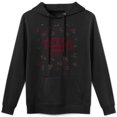 thumbnail image 1 of Sudadera con capucha y estampado floral retro texano, algodón suave y agradable para la piel, unisex, informal, 1 of 5