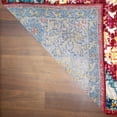 thumbnail image 4 of World Rug Gallery Distressed Vintage Bohemian Red 2' x 3' Area Rug, 4 of 6