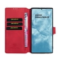 thumbnail image 4 of Galaxy Note 20 Ultra Wallet Case, Allytech Premium PU Leather Folding Stand Folio Flip Magnetic Closure Wireless Charging Support Retro Book Cover for Samsung Galaxy Note 20 Ultra, Red, 4 of 7