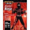 thumbnail image 1 of Spooktacular Creations Conjunto de disfraz de ninja rojo llama para niños, unisex, para di Spooktacular Creations Spooktacular Creations, 1 of 2