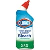 Clorox Toilet Bowl Cleaner w/Bleach, Fresh Scent, 24 fl oz
