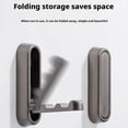 thumbnail image 6 of Foldable Wall Hook, 55 lb Load Capacity, Space-Saving Organizer for Coats and Hats, 6 of 8