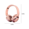 thumbnail image 3 of ZFYXGS Over-ear Headphones Wireless, Bluetooth Headphones Noise Cancelling Foldable High Sound Quality Waterproof LED Light for Home Office Cellphone PC, 3 of 6