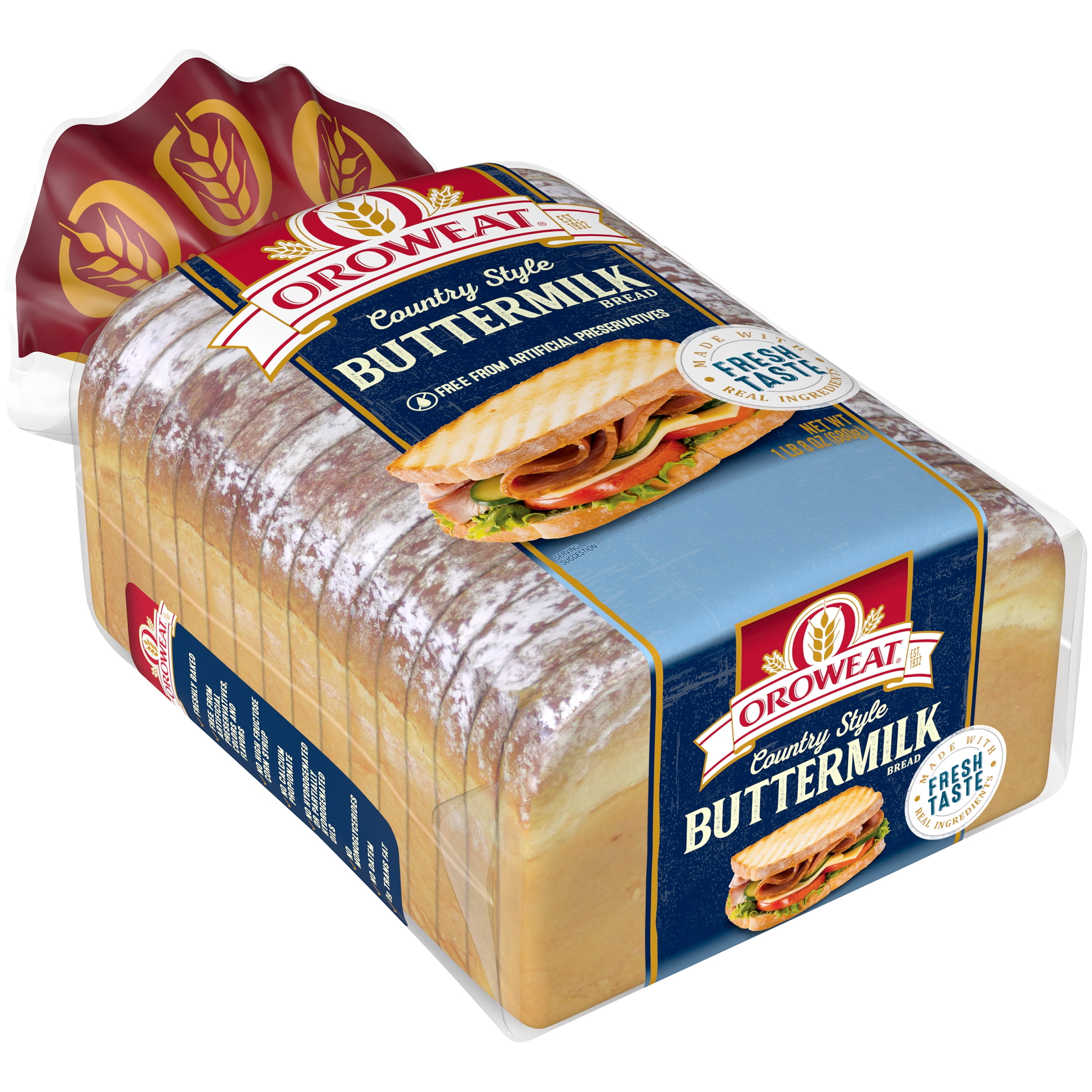 Oroweat Country Buttermilk Bread Made With Real Buttermilk 24 Oz Walmart Com Walmart Com Oroweat Country Buttermilk Bread Made With Real Buttermilk 24 Oz Walmart Com Walmart Com
