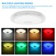 thumbnail image 5 of Crystal Edge Starry Lampshade Lámpara De Techo Música Redonda Luz De Techo Wifi + Altavoz Bluetooth Compatibilidad Con Control De Aplicaciones / Control Remoto Con Color De Luz Rgb Blanco Frío Cálido Scienceny HA024979-03, 5 of 5