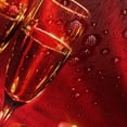 thumbnail image 5 of 72x72 Inch Happy Valentine''s Day Themed Shower Curtain Red Rose Champagne Candles Holiday Celebrate for Bathroom Decor Waterproof Fabric Polyester Shower Curtain Sets with Hooks, 5 of 6