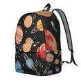 thumbnail image 2 of Nebula Cosmic Backpack for Study or Travel, Water-Repellent Oxford Material with a Starry Theme, Great Gift for Sci-Fi Fans, 2 of 5