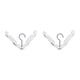 thumbnail image 4 of Advancent Percha plegable para ropa, soporte para tendedero, organizador de guardarropa, azul oscuro Blanco 2piezas Advancent CBP273411, 4 of 6