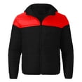 thumbnail image 4 of Vedolay Men's Winter Coats Outwear Mens Overcoats Casual Thicken Coats Red,XL, 4 of 4