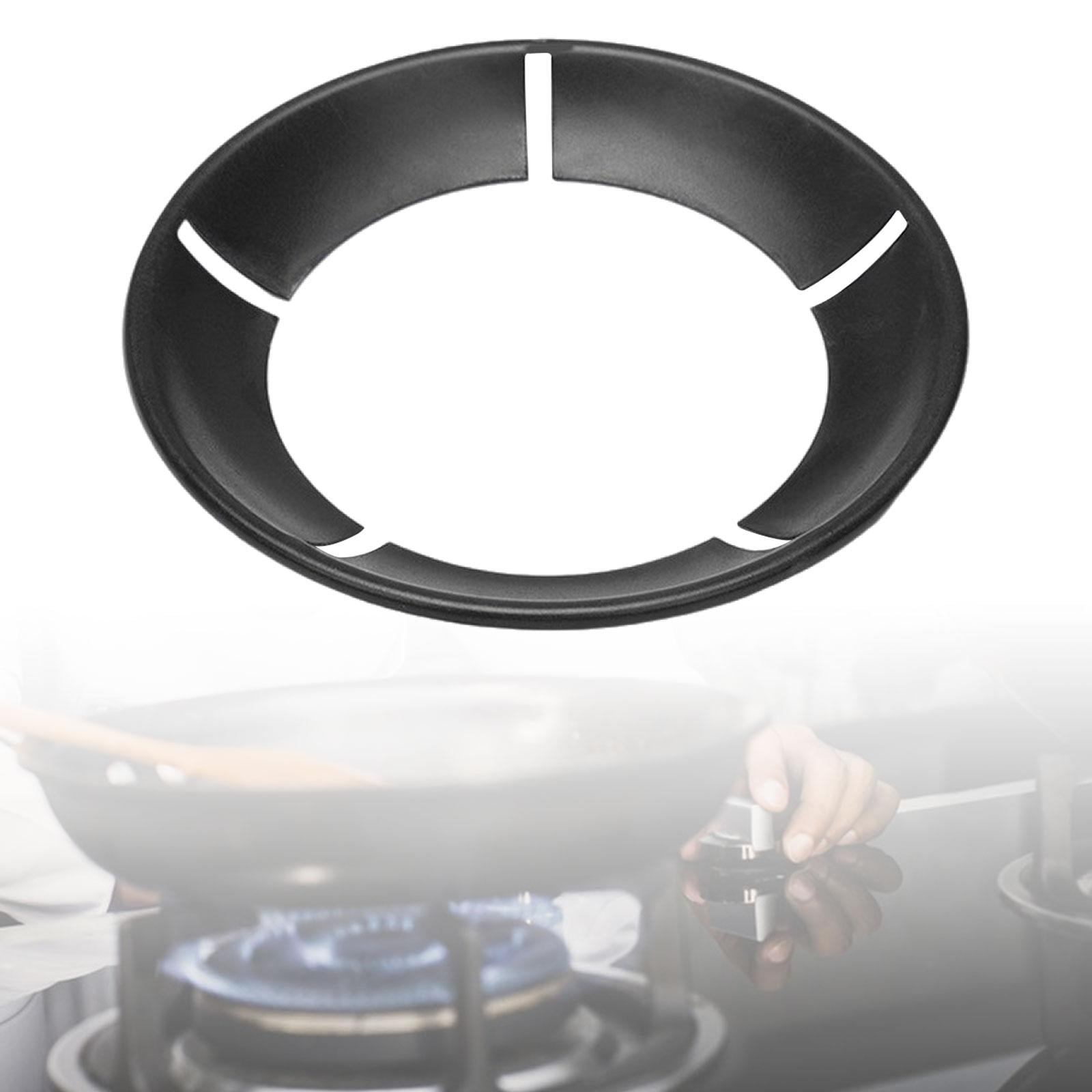 Windproof Pot Holder Gas Burner Cover Fireproof Windshield Wok  Trivets Iron Gas Cover Windproof for Home Pot Wok 5 Slot