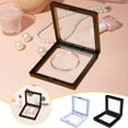 thumbnail image 3 of JingChun 3D Floating Frame Display Case Challenge Coin Display Floating Display Holder Stands Jewelry Storage Box for Jewelry AA Medallion Shells Gems, 3 of 3