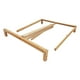 thumbnail image 5 of Base Para Cama King Size Muebles GM Tradicional Desarmable Madera de Pino Natural Con Laca Transparente, 5 of 7